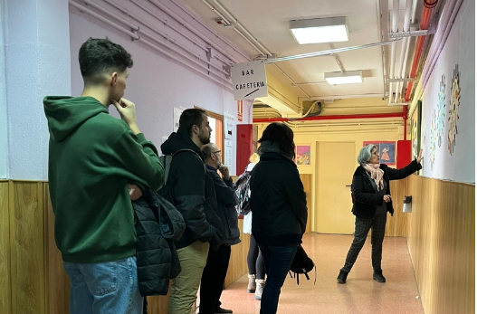 Proyecto de Innova Calidad- Primera visita al IES Calderón de la Barca 